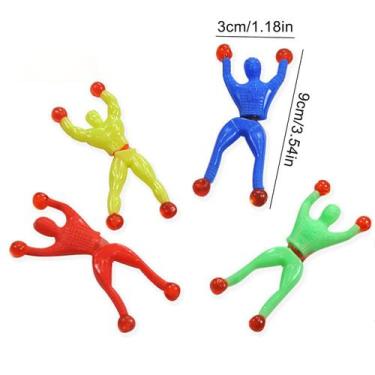 Imagem de Escalada aranha pegajosa aranha brinquedos tradicionais Sticky Flip - 