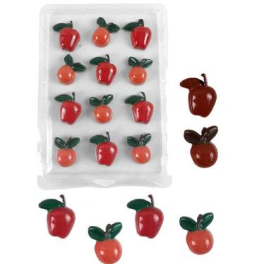 Imagem de 10 Forma Simples Bombom Laranja Maça Molde Mini Decoração - San Felipo