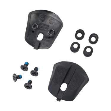 Imagem de oshhni 2x Calcanhares de Ciclismo Antiderrapantes Parafusos e Juntas de Substituição para Ciclistas para RC902 Competição Eventos Treinamento, Style a