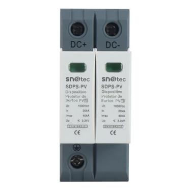 Imagem de Snetec, DPS Snetec Protetor De Surtos 20/40kA 1000V DC CC Painel Solar
