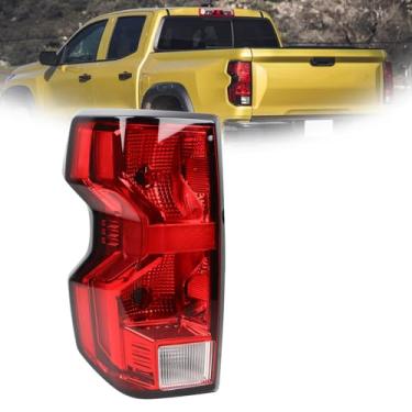 Imagem de YEQSHNG Luz traseira externa tipo halogênio LH montagem compatível com Chevy Colorado LT/Trail Boss/caminhão de trabalho incandescente Chevrolet 2023-2024 85651742 GM2800325