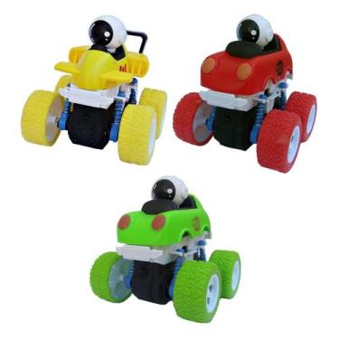 Imagem de Carrinhos Brinquedo Fricção 3-Ud Off Road racing Space-z - PoP, 3 unid