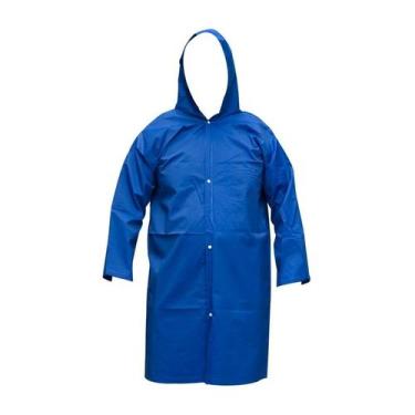 Imagem de Capa chuva pvc c/mang.azul gg1,30m - SOLDASUL