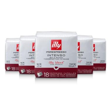 Imagem de 90 Cápsulas, Café Illy Blend, Intenso Illy Iperespresso