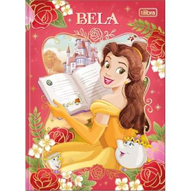 Imagem de Caderno Princesas Brochura Colegial TILIBRA - 160 Folhas (Bela)
