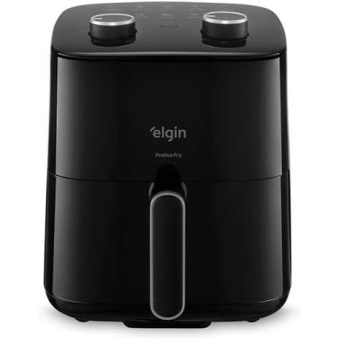 Imagem de Fritadeira Air Fryer 3,7L Elgin Preta 220V, Preto, 220V
