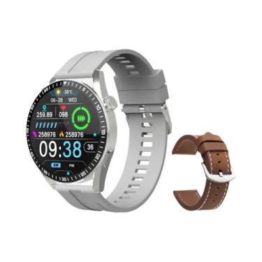 Imagem de Relógio Inteligente Masculino 4 pro Ola Esporte GPS NFC Com Tela AMOLE