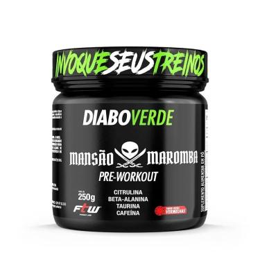 Imagem de Pre treino diabo verde 250g ftw mansao maromba black ice