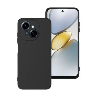 Imagem de Capa Case Aveludada + Película 3D Para Tecno Spark Go 1 2025