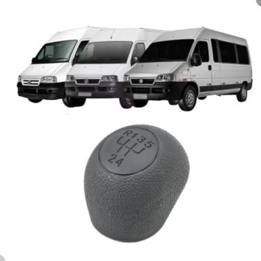 Imagem de Manopla Bola de Câmbio Ducato 2003 04 05 06 07 08 - Cinza