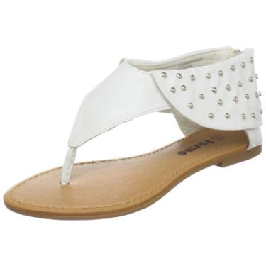 Imagem de Josmo Sandália 18750 (bebê/criança pequena/criança grande), Branco, 3 Little Kid