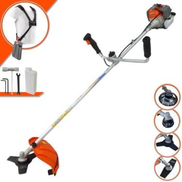 Imagem de Roçadeira Profissional Vulcan VR330-P À Gasolina Motor 2T 33cc 1,2HP 1