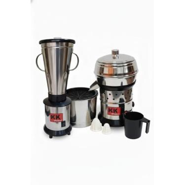 Imagem de Liquidificador Alta Rotação 4L 220V, Extrator de Suco 3L Bivolt  Linha