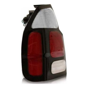 Imagem de Lanterna Traseira Pajero Sport 2000 A 2004 Cristal Aro Preto - RF