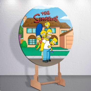 Imagem de Capas p/ Festa Infantil Serie Simp Painel Redondo Grande ou Mini Estam