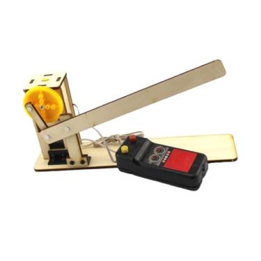 Imagem de Esquirla Modelo de portão de madeira, quebra-cabeças 3D, kit de física, brinquedo educacional de aprendizagem para sala de aula em casa