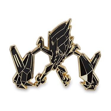 Imagem de Pokémon Center: Broche Pokémon Necrozma, Liga de zinco/esmalte rígido, Sem pedras preciosas