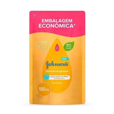Imagem de Refil Shampoo de Glicerina Johnson s Baby 180ml - Johnson & Johnson