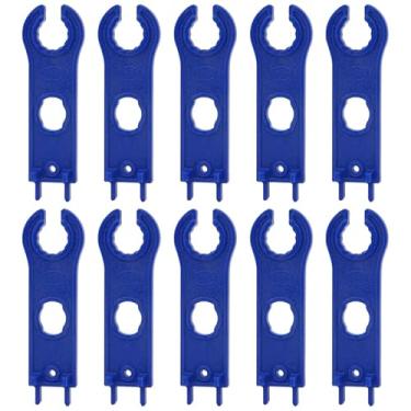 Imagem de CATOSUM 5 pares de chaves inglesas solares para conectores MC4, conjunto de ferramentas de conector de painel solar