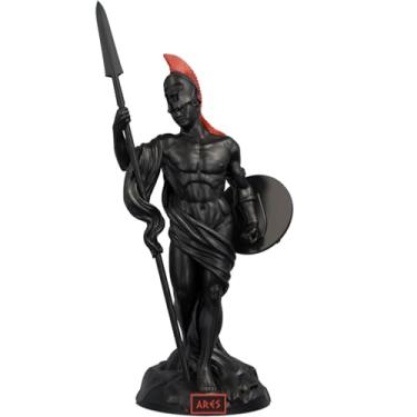 Imagem de Estátua Ares Mitologia Grega Marte Romana Estatueta Imagem (Cor Nox Sanguine)