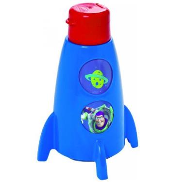 Imagem de Garrafa Infantil Foguete Toy Story Buzz Woody P/ Suco E Refri - Plasút