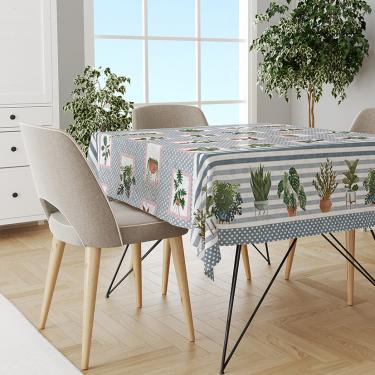 Imagem de Toalha Mesa Plástica Térmica Jardim 12 lugares 3,50