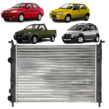 Imagem de Radiador Fiat Siena 2000 2001 2002 2003 a 2009 Sist. Behr e Valeo - Ve