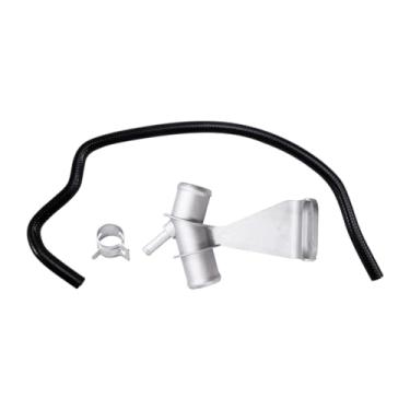 Imagem de MotiveTech Substituição de tubo de líquido de arrefecimento do motor de carro, instalação simples, eficiente, caixa de líquido de arrefecimento do motor com