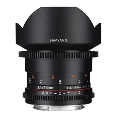 Imagem de Samyang Lente Cine grande-angular SYDS14M-N VDSLR II 14 mm T3.1 para câmeras Nikon (FX)