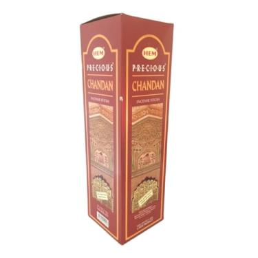 Imagem de Incenso Indiano Hem Precious Chandan Sândalo - Proteção Cx.25un.8v.