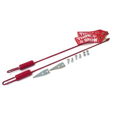 Imagem de 2PK Marcadores de guia de lâmina para arado de neve para Western 59700 1308210 410007 SNP7900