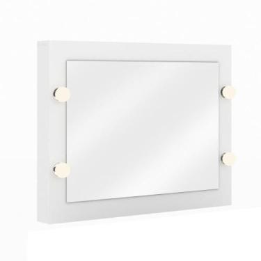 Imagem de Painel Com Espelho Para Penteadeira Cr35019 Branco - MULTIMOVEIS