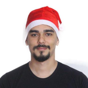 Imagem de Gorro De Papai Noel Luxo Adulto