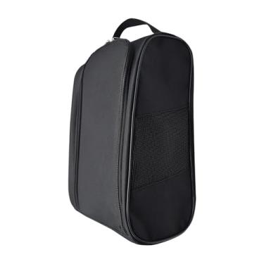 Imagem de Zxpjkyu Bolsa Leve para Sapatos de Golfe, Feita de Tecido Oxford, Organizadora para Equipamentos de Golfe, Ideal para Camping, Rugby, Academia E Muito Mais, Preto
