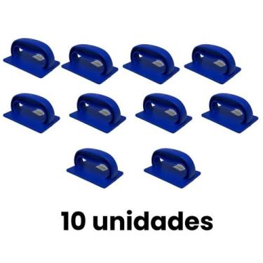 Imagem de 10 Suporte Lt Limpa Tudo Azul Bralimpia Manual Para Fibraço