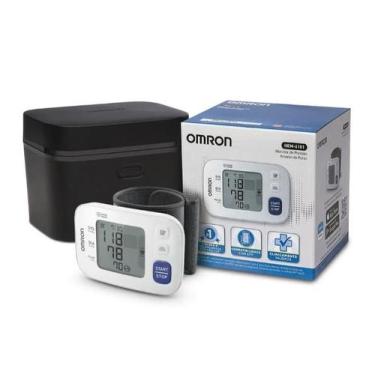 Imagem de Aparelho monitor de pressao arterial de pulso hem-6181 omron