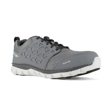 Imagem de Reebok Work RB4042 Tênis masculino para trabalho com almofada sublite segurança no trabalho, bico de liga leve, flexível e atlético, cinza, 42 largo, Cinza, 10 Wide