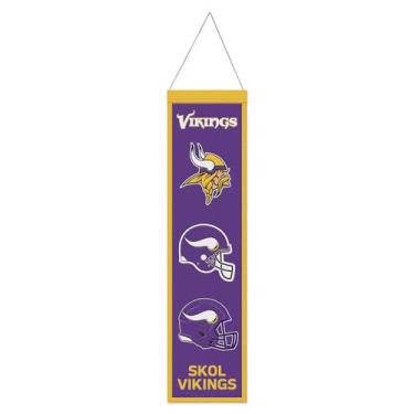 Imagem de WinCraft Faixa de evolução Minnesota Vikings 20,3 cm x 81,3 cm