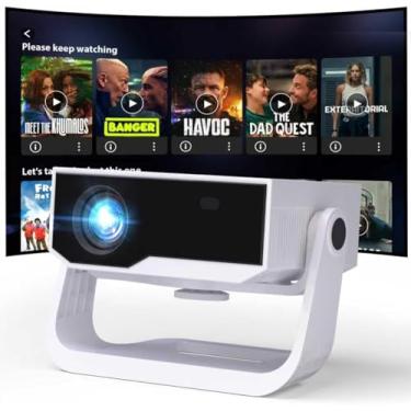 Imagem de Projetor inteligente com WiFi e Bluetooth