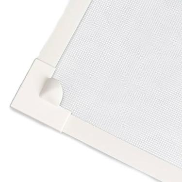 Imagem de Tela Mosquiteiro Magnética, Tela Mosquiteira Magnética Janela Kit 110 X 160cm (Branco)