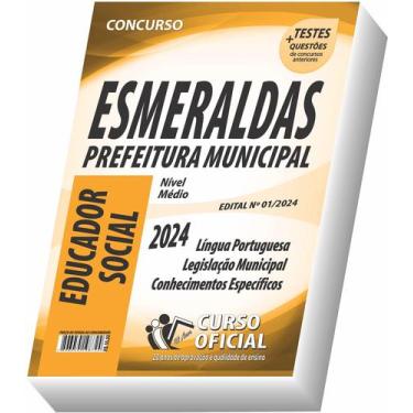 Imagem de Apostila Prefeitura De Esmeraldas - Mg - Educador Social - Curso ofici