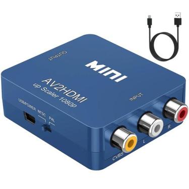 Imagem de Conversor ABLEWE RCA para vídeo HDMI 1080P Mini Composite CVBS