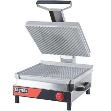 Imagem de Sanduicheira Grande Simples 220V Chapa Estriada SSGE - Croydon