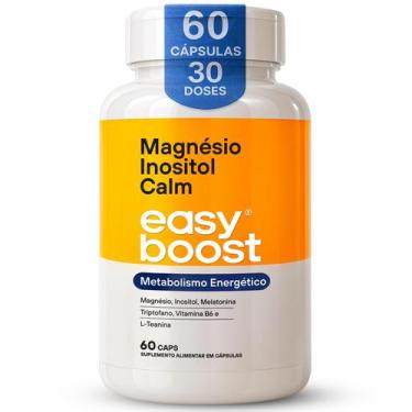 Imagem de Magnésio Inositol Calm Easy Boost Melatonina B6 60caps