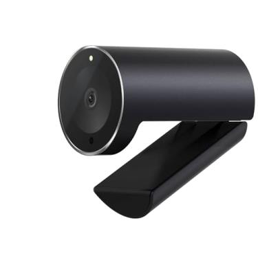Imagem de Webcam 4K para PC/Mac, sensor CMOS UHD de 1/6.5 cm 12MP, foco automático AI, microfone com cancelamento de ruído AI, FOV ajustável, 1080p a 60FPS HDR e capa de privacidade integrada, para conferências