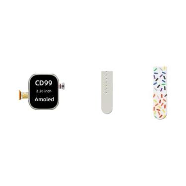 Imagem de Relógio Inteligente CD99 S9 S10 De 128GB Com Câmera Rotativa GPS WIFI 