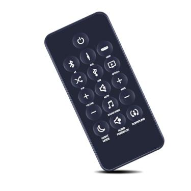 Imagem de ZWP Novo controle remoto de substituição BT-0520 adequado para JBL Bar Studio 2.0-Channel Soundbar Bar Studio 30W Stereo Soundbar JBLBARSBLKAM JBLBARSBLKAM JBLBAR20AIOBLKAM JBLBARSBLKAM JBLBARSBLKAS