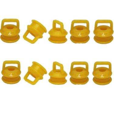 Imagem de Kit de reparo de bucha de cabo de câmbio de 10 peças - OEM direto 11612155 e 14104 Substituição para 2007-2008 para Chevrolet Silverado e Buick Allure - Conserte câmbio solto e restaure mudanças de