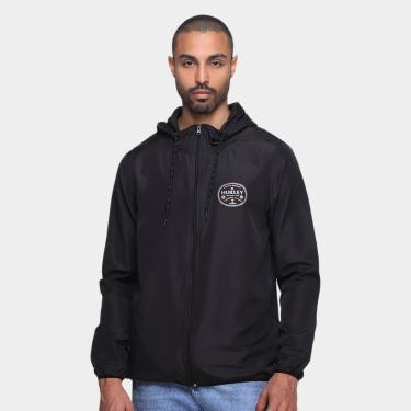 Imagem de Jaqueta Corta Vento Hurley Bottle Com Capuz Masculina-Masculino
