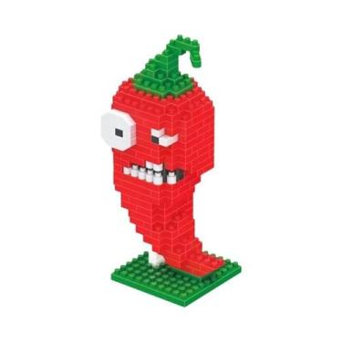 Imagem de Conjunto De Blocos De Montar Plants Vs Zombies, Personagens Do Jogo De